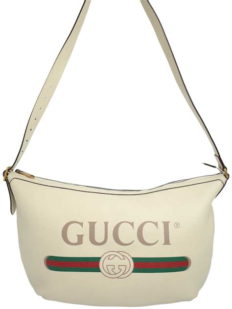 gucci print half-moon hobo bag|gucci hobo shoulder bag.